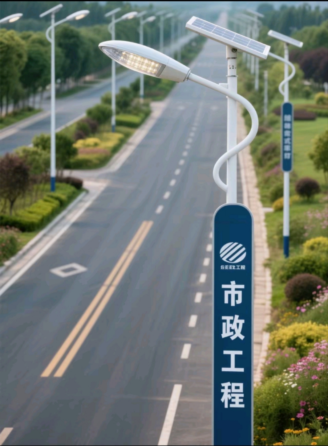 不是所有的太陽能路燈都叫“分體式”——為什么市政工程偏愛南德分體式？